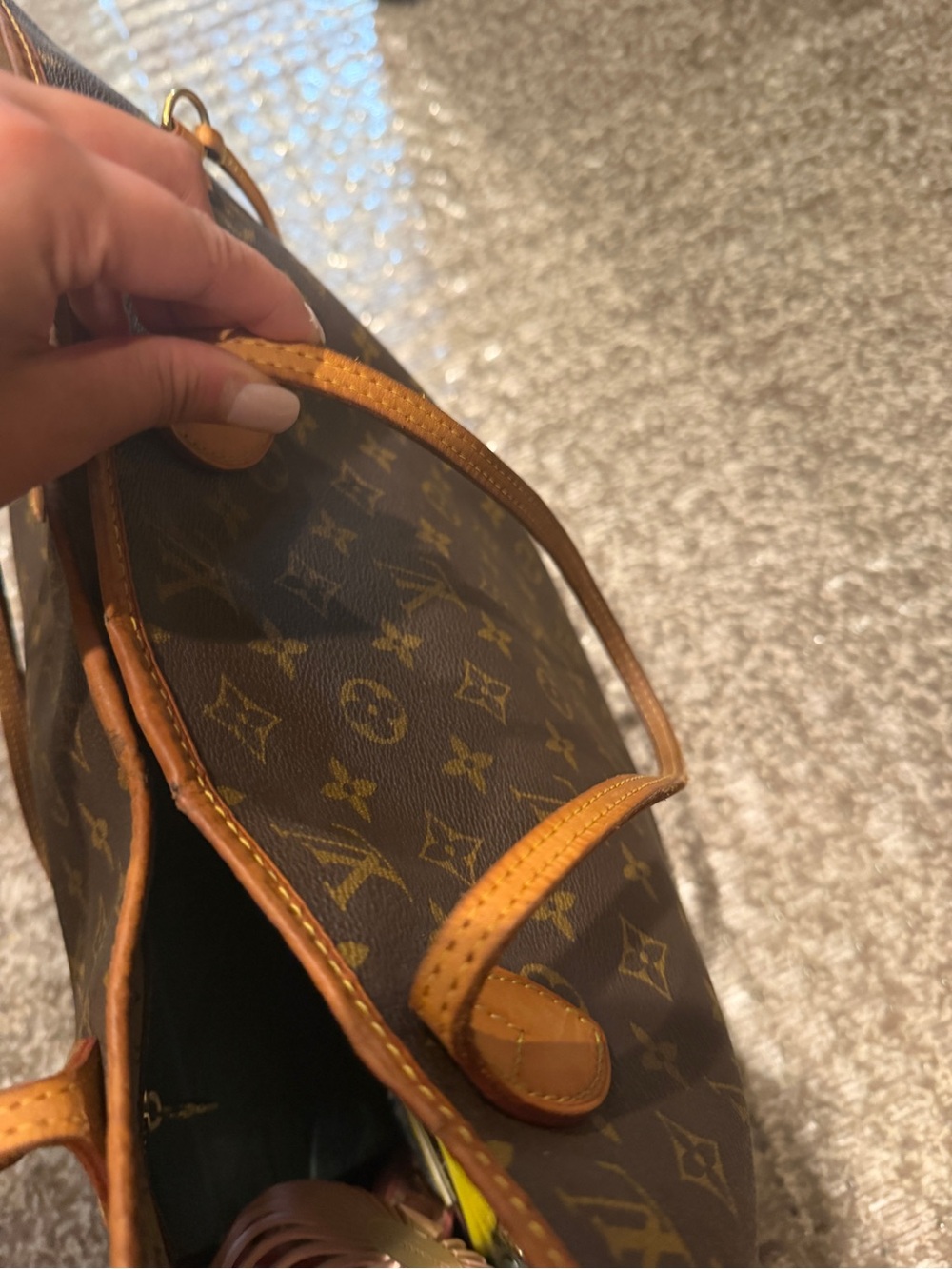 Louis Vuitton neverfull MM in monogram canvas no pouch - Picture 4 of 16